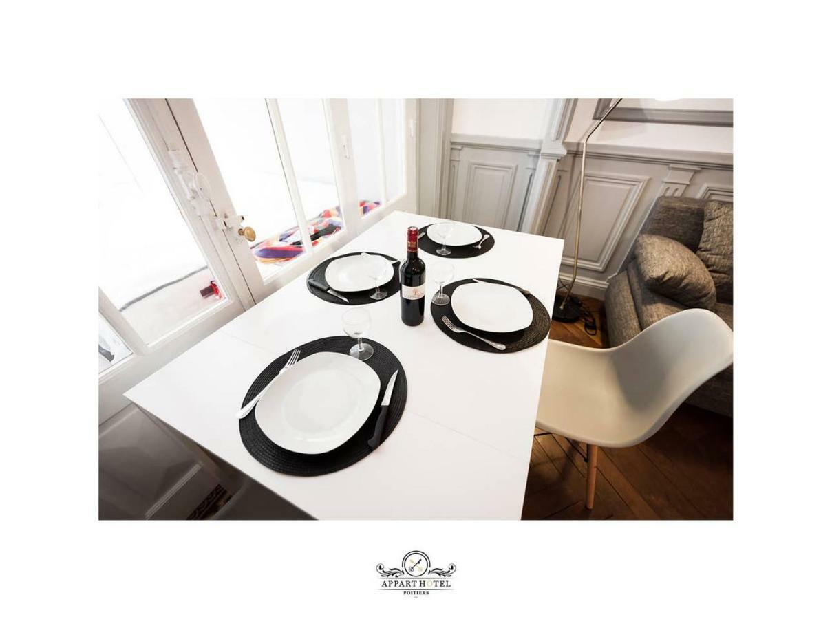 La Suite T2 40M2 Avec Terrasse 1Ch-4Pers Appart Hotel Poitiers Eksteriør billede