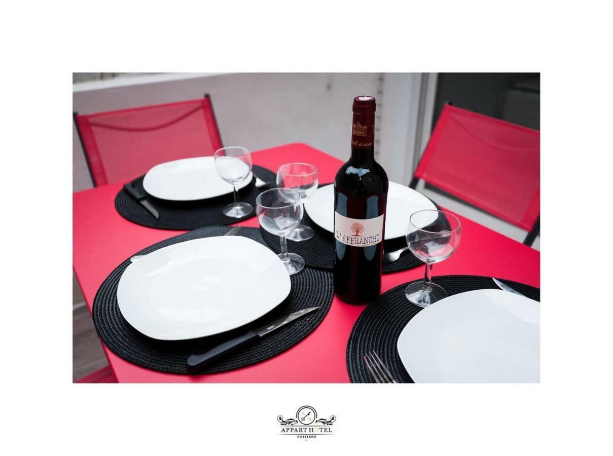La Suite T2 40M2 Avec Terrasse 1Ch-4Pers Appart Hotel Poitiers Eksteriør billede